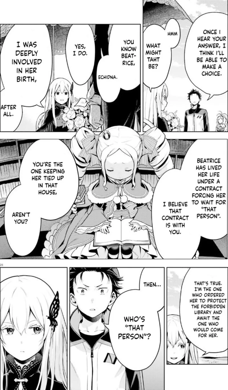 Re:Zero Kara Hajimeru Isekai Seikatsu Dai 4-shou - Seiiki to Gouyoku no Majo Chapter 37 page 26