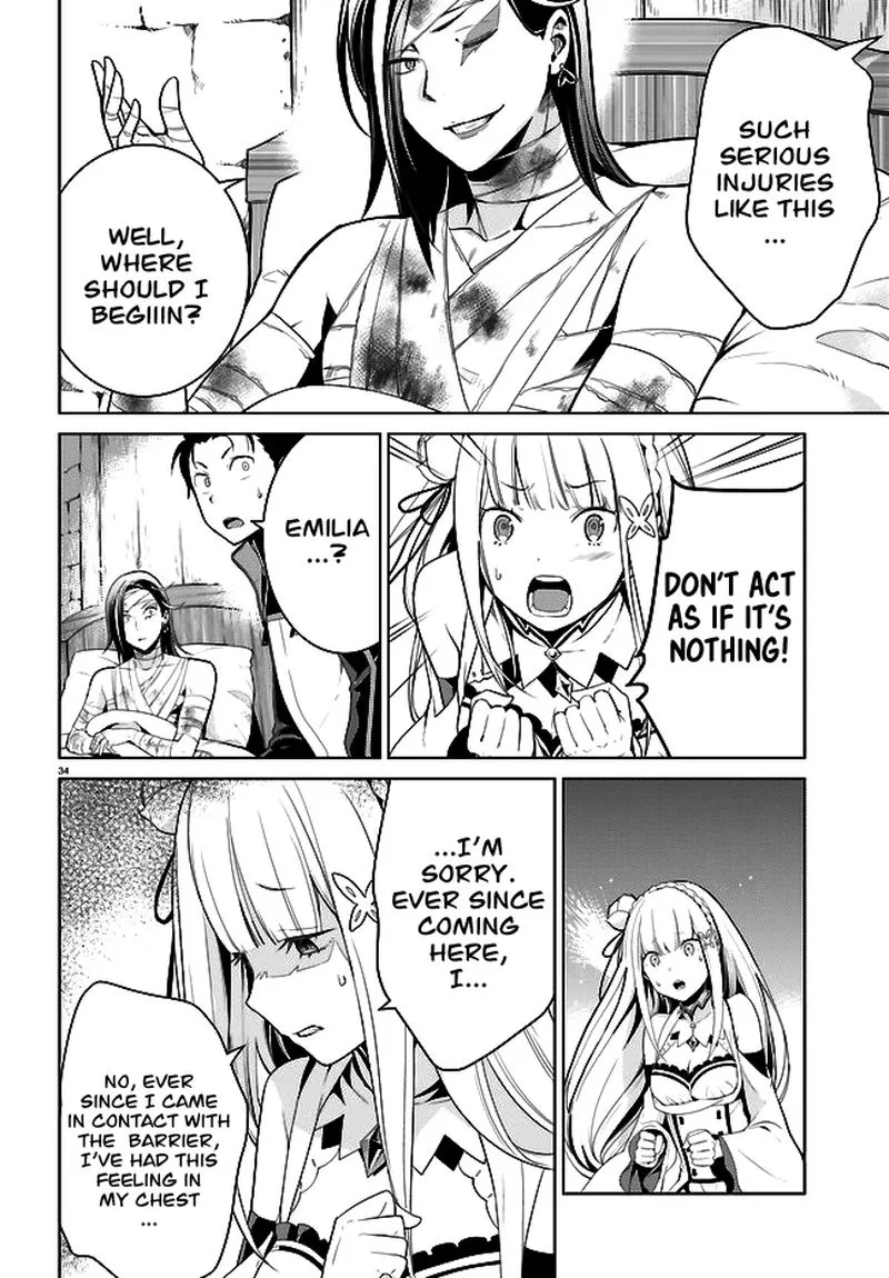 Re:Zero Kara Hajimeru Isekai Seikatsu Dai 4-shou - Seiiki to Gouyoku no Majo Chapter 4 page 34