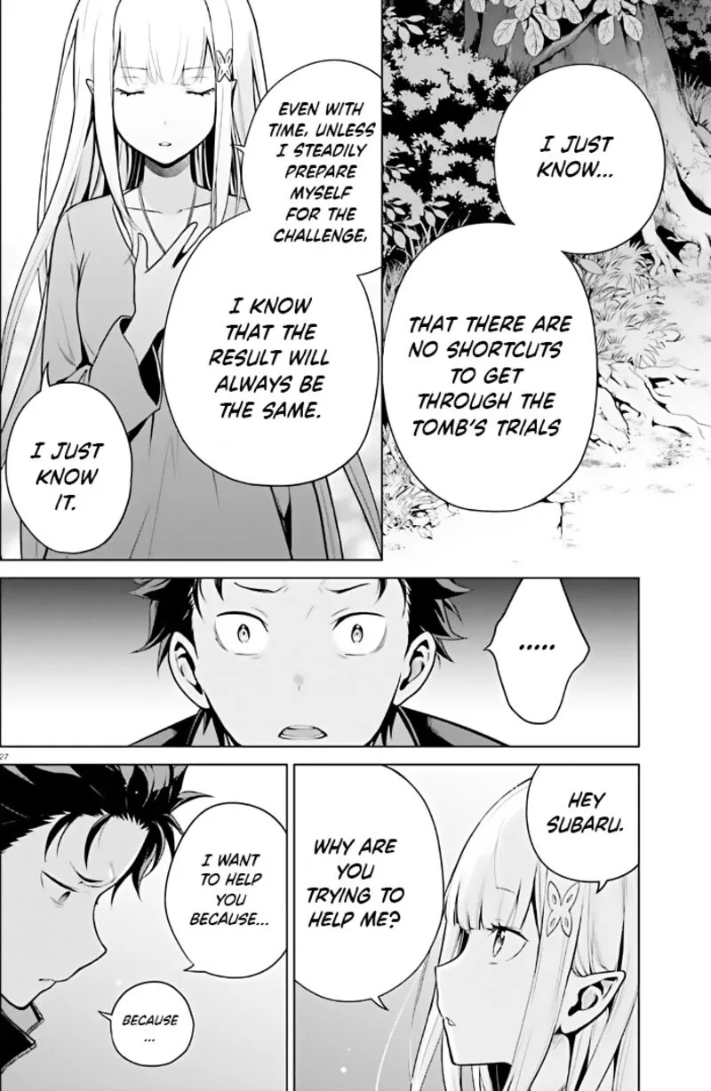 Re:Zero Kara Hajimeru Isekai Seikatsu Dai 4-shou - Seiiki to Gouyoku no Majo Chapter 40 page 27