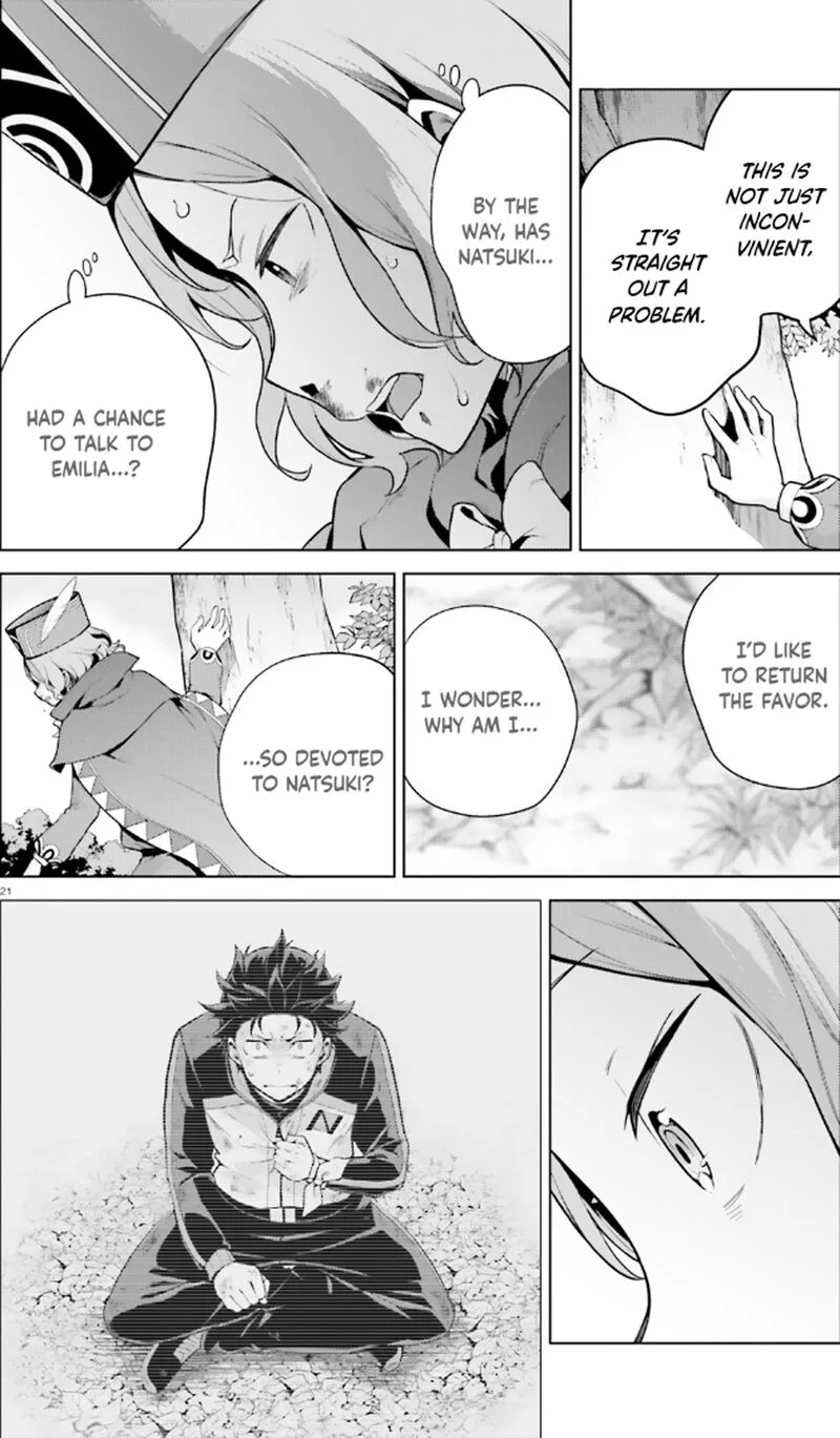 Re:Zero Kara Hajimeru Isekai Seikatsu Dai 4-shou - Seiiki to Gouyoku no Majo Chapter 45 page 21
