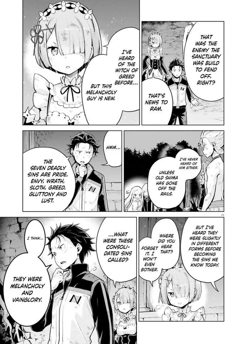 Re:Zero Kara Hajimeru Isekai Seikatsu Dai 4-shou - Seiiki to Gouyoku no Majo Chapter 56 page 21