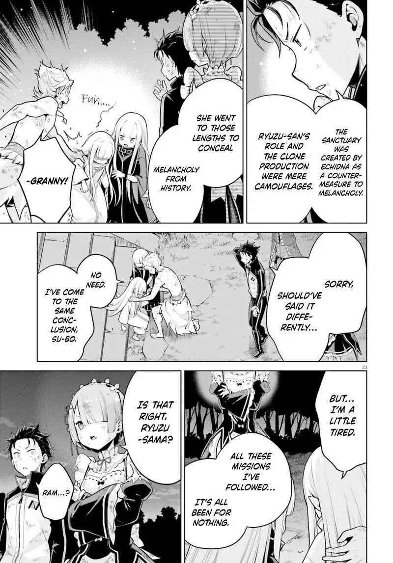 Re:Zero Kara Hajimeru Isekai Seikatsu Dai 4-shou - Seiiki to Gouyoku no Majo Chapter 56 page 23