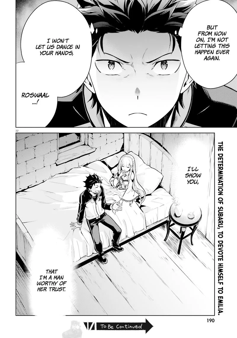Re:Zero Kara Hajimeru Isekai Seikatsu Dai 4-shou - Seiiki to Gouyoku no Majo Chapter 9 page 32