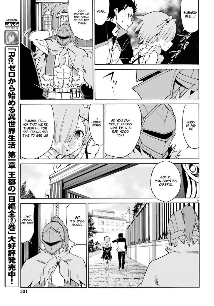 Re:Zero kara Hajimeru Isekai Seikatsu - Daisanshou - Truth of Zero Chapter 16 page 37