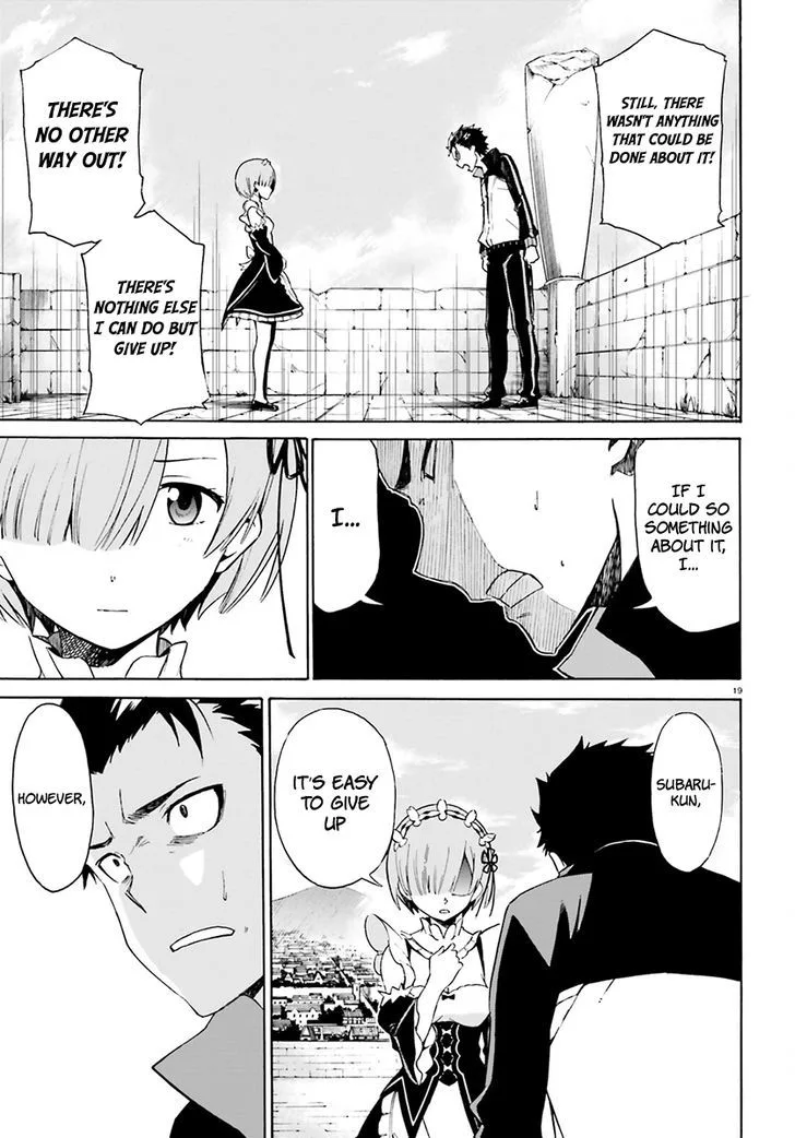 Re:Zero kara Hajimeru Isekai Seikatsu - Daisanshou - Truth of Zero Chapter 22 page 21