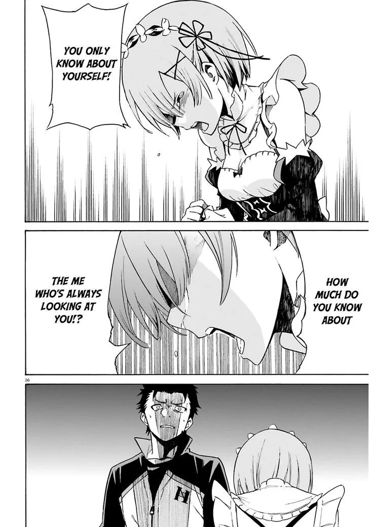 Re:Zero kara Hajimeru Isekai Seikatsu - Daisanshou - Truth of Zero Chapter 22 page 38