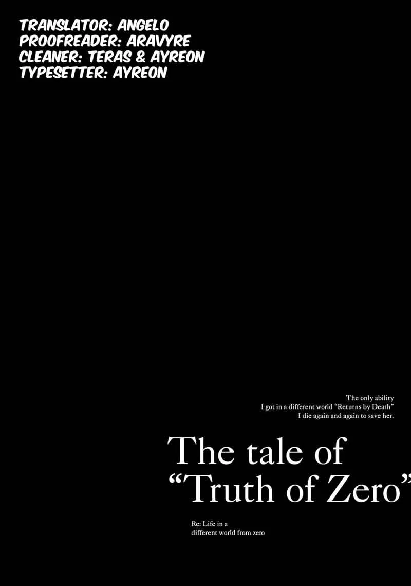 Re:Zero kara Hajimeru Isekai Seikatsu - Daisanshou - Truth of Zero Chapter 29 page 1