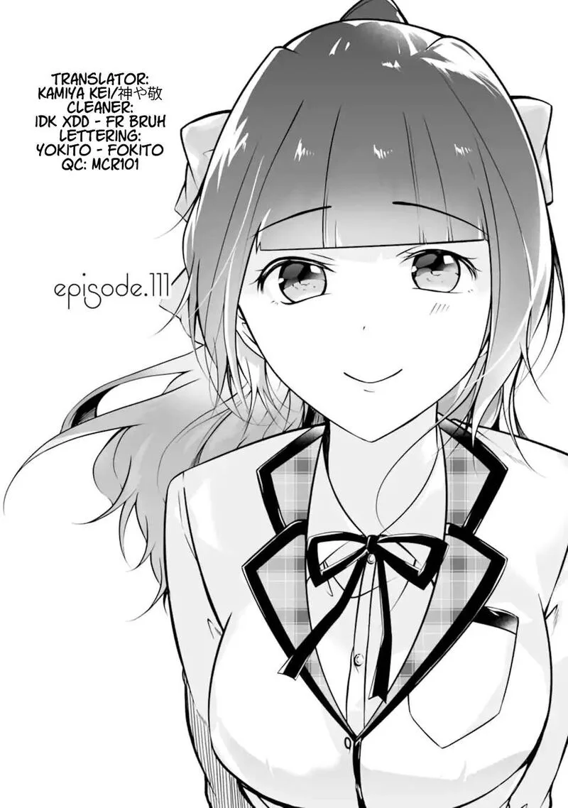 Real no Heroine wa Irimasen! Chapter 111 page 1