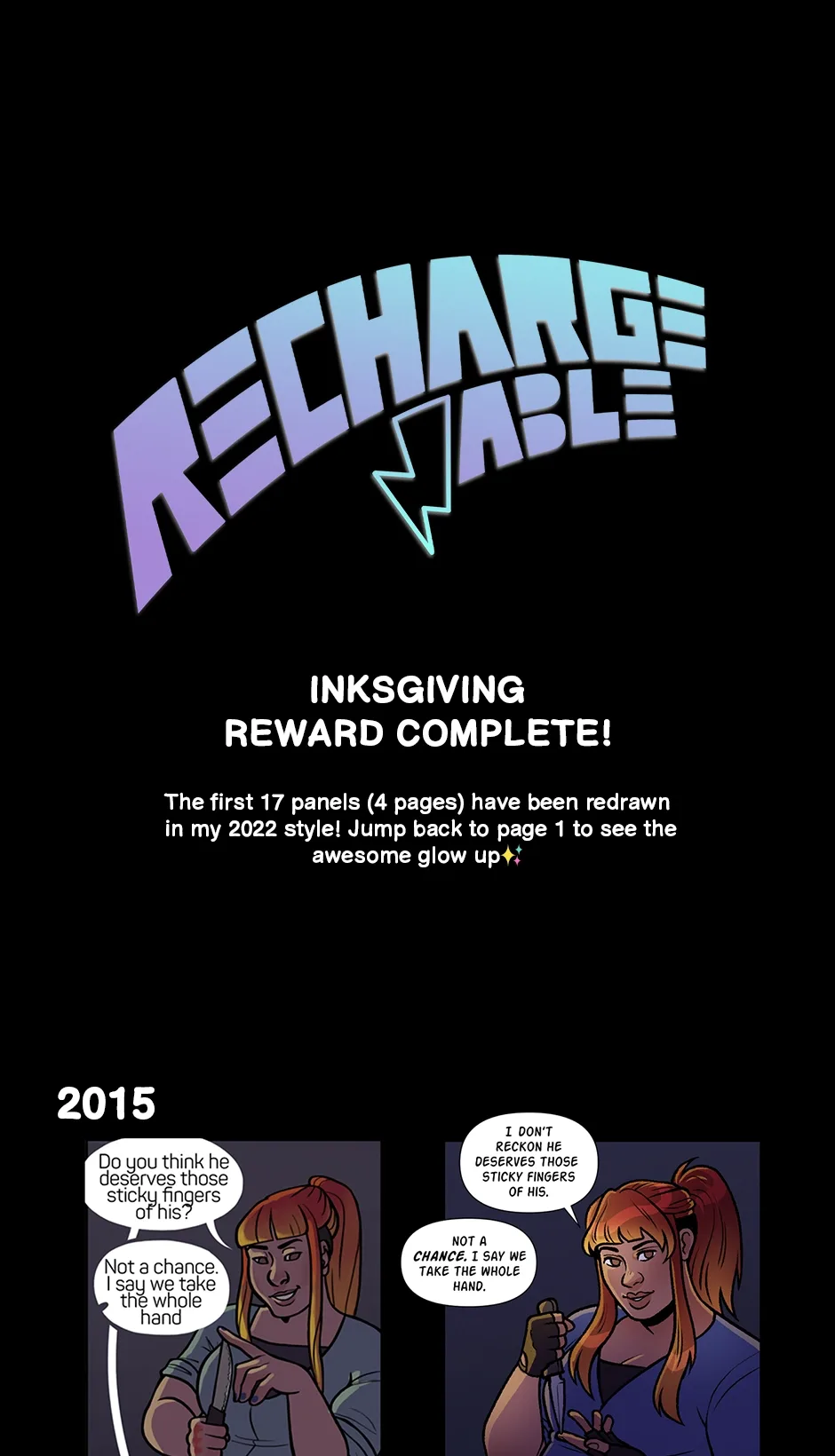Rechargeable Chapter 110 page 1