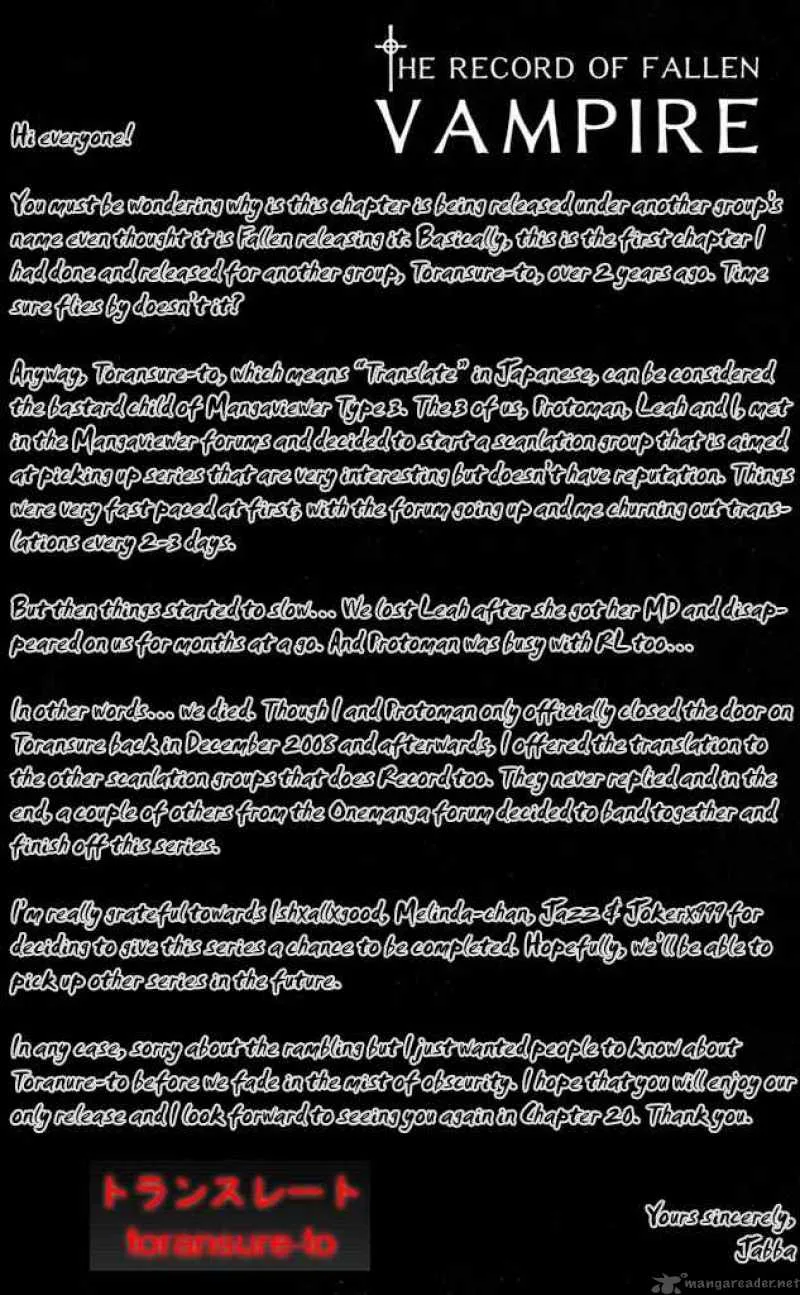 Record of Fallen Vampire Chapter 19 page 47
