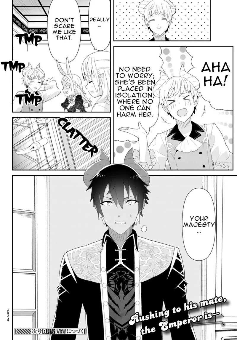 Reiketsu Ryuuou Heika no "Unmei no Tsugai" rashii Desu ga, Koukyuu ni Hikikomorou to Omoimasu Chapter 10.1 page 23