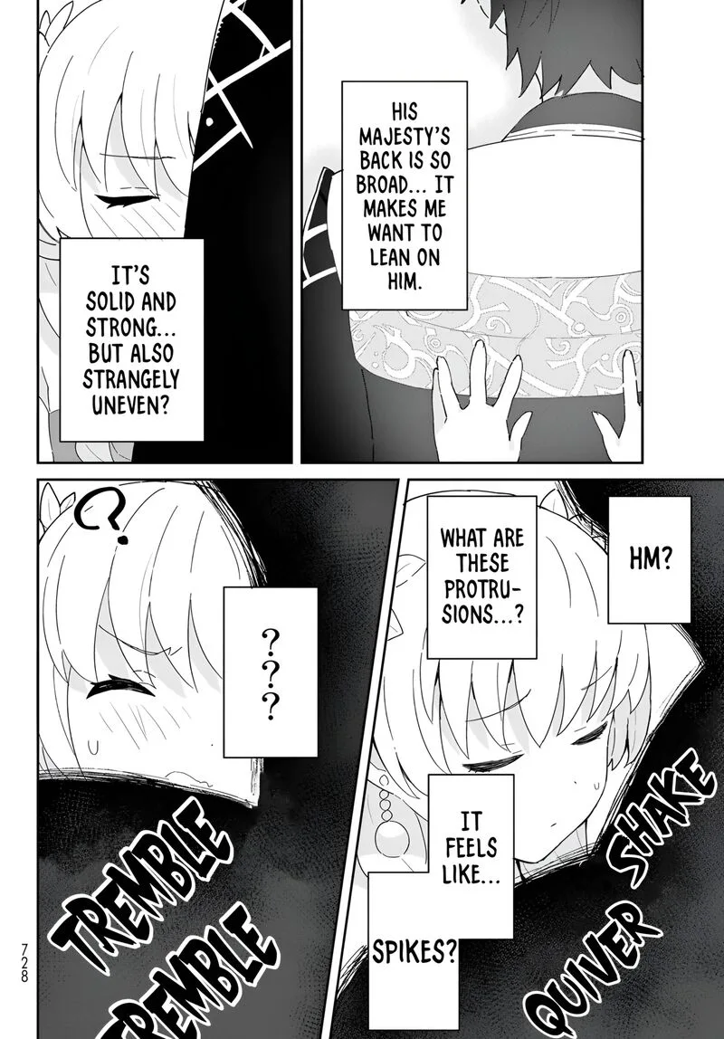Reiketsu Ryuuou Heika no "Unmei no Tsugai" rashii Desu ga, Koukyuu ni Hikikomorou to Omoimasu Chapter 11.2 page 11