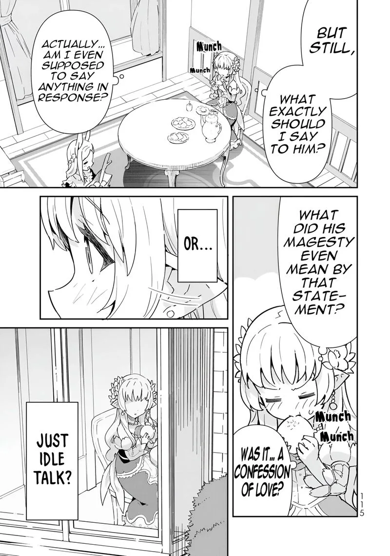 Reiketsu Ryuuou Heika no "Unmei no Tsugai" rashii Desu ga, Koukyuu ni Hikikomorou to Omoimasu Chapter 13 page 8