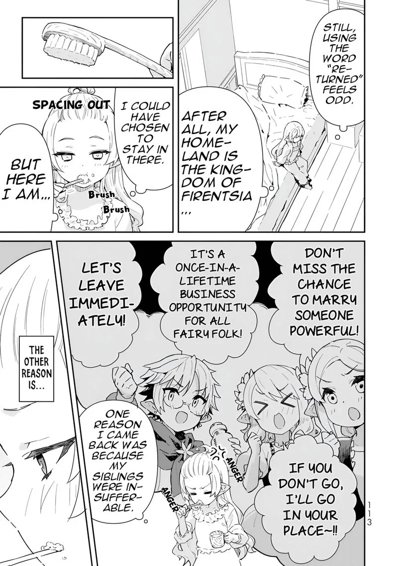 Reiketsu Ryuuou Heika no "Unmei no Tsugai" rashii Desu ga, Koukyuu ni Hikikomorou to Omoimasu Chapter 13 page 6