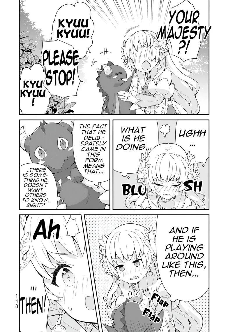 Reiketsu Ryuuou Heika no "Unmei no Tsugai" rashii Desu ga, Koukyuu ni Hikikomorou to Omoimasu Chapter 13 page 41