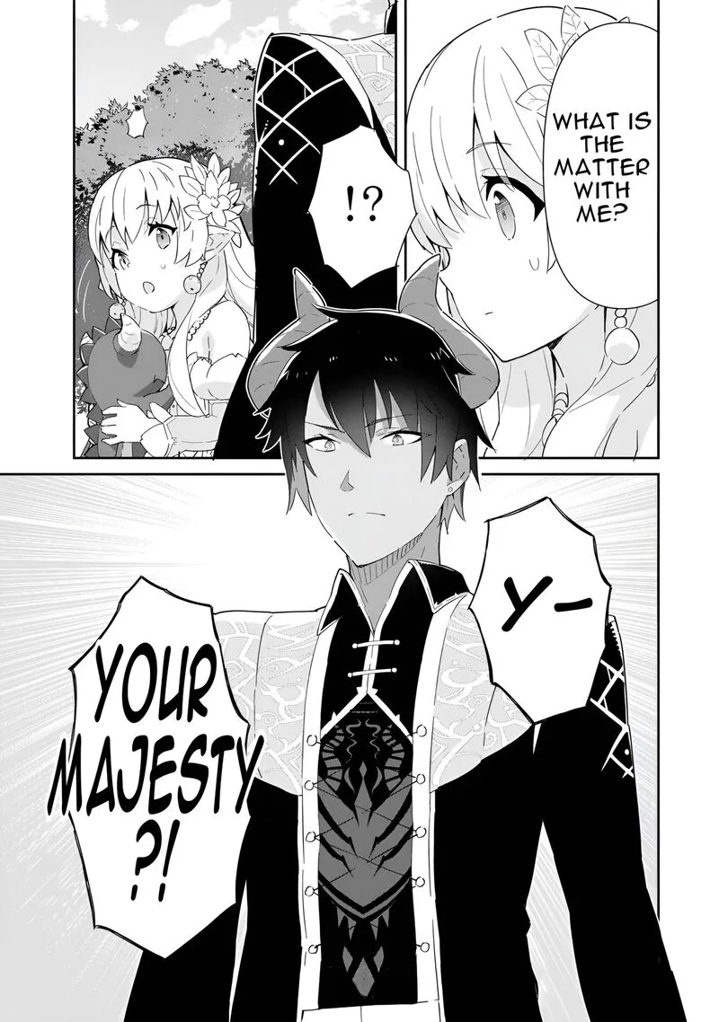 Reiketsu Ryuuou Heika no "Unmei no Tsugai" rashii Desu ga, Koukyuu ni Hikikomorou to Omoimasu Chapter 13 page 46