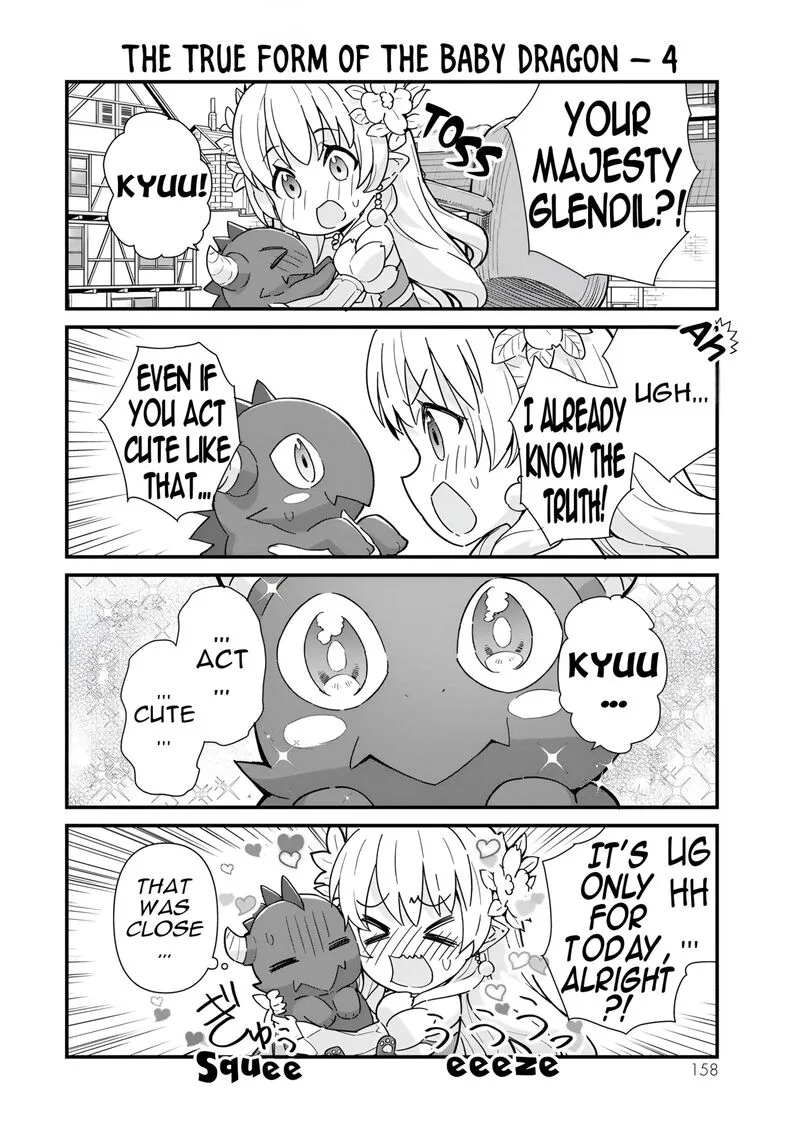 Reiketsu Ryuuou Heika no "Unmei no Tsugai" rashii Desu ga, Koukyuu ni Hikikomorou to Omoimasu Chapter 13 page 54