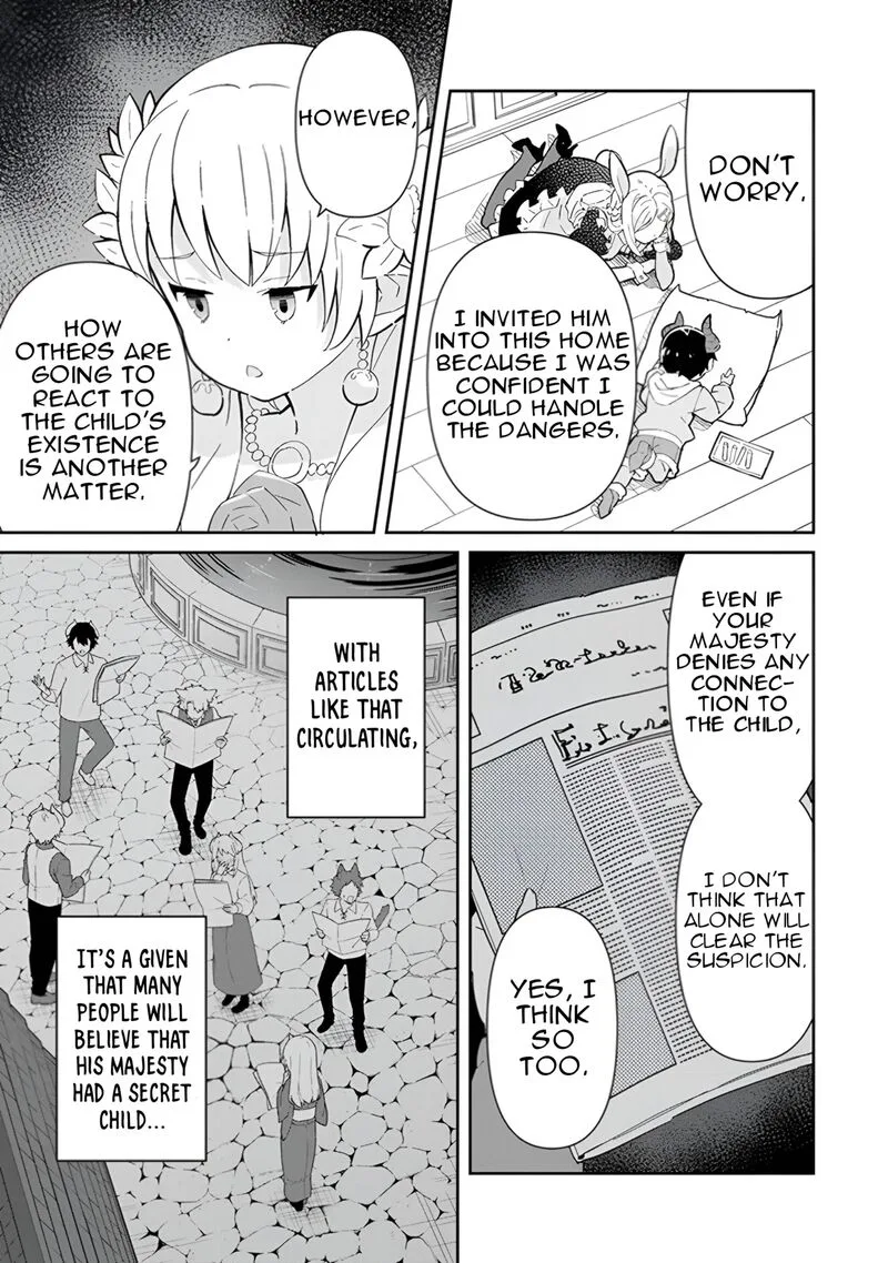 Reiketsu Ryuuou Heika no "Unmei no Tsugai" rashii Desu ga, Koukyuu ni Hikikomorou to Omoimasu Chapter 14 page 42