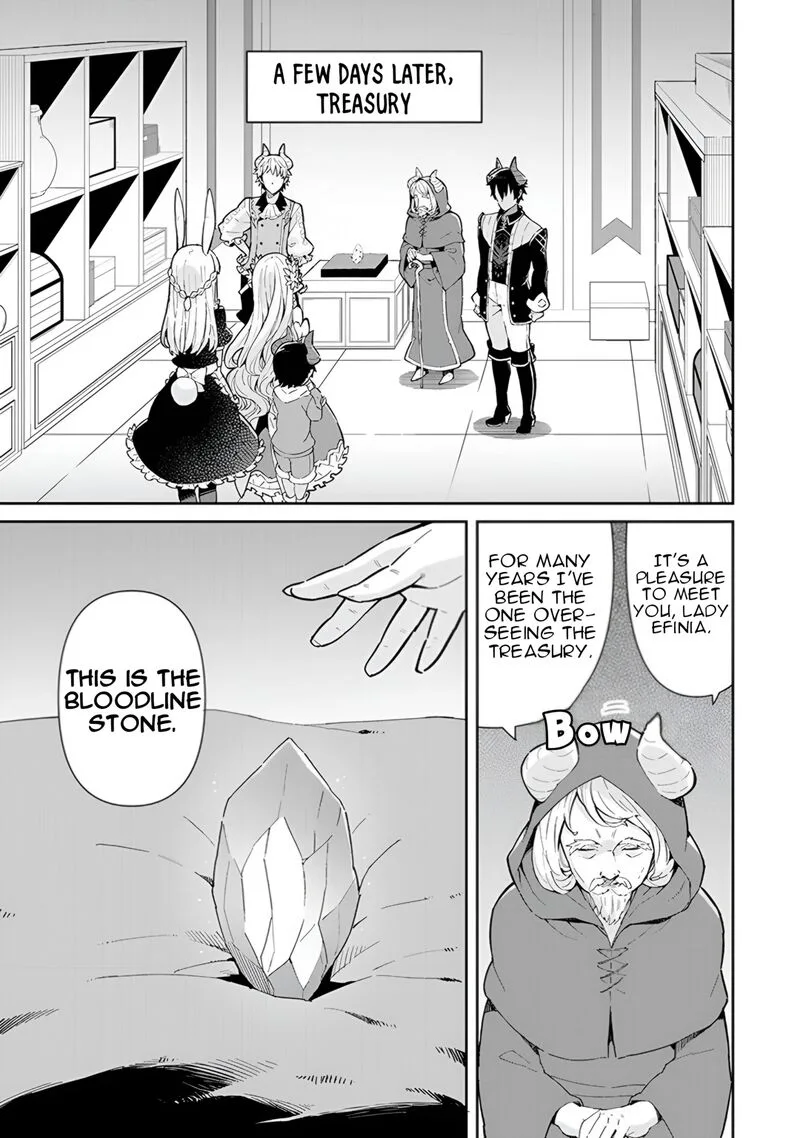 Reiketsu Ryuuou Heika no "Unmei no Tsugai" rashii Desu ga, Koukyuu ni Hikikomorou to Omoimasu Chapter 14 page 52