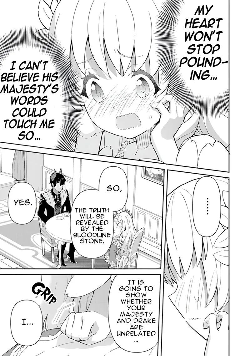 Reiketsu Ryuuou Heika no "Unmei no Tsugai" rashii Desu ga, Koukyuu ni Hikikomorou to Omoimasu Chapter 14 page 48