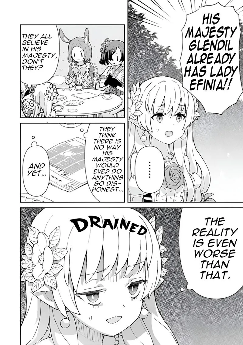 Reiketsu Ryuuou Heika no "Unmei no Tsugai" rashii Desu ga, Koukyuu ni Hikikomorou to Omoimasu Chapter 15 page 7