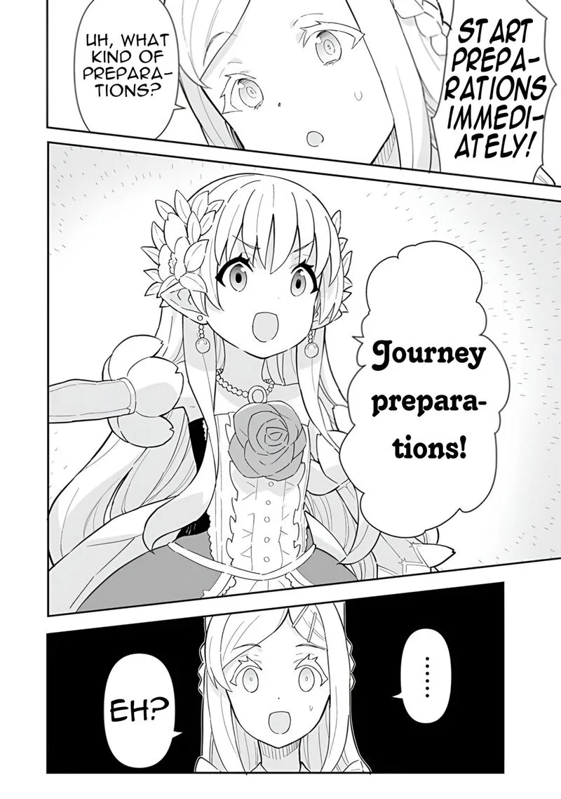 Reiketsu Ryuuou Heika no "Unmei no Tsugai" rashii Desu ga, Koukyuu ni Hikikomorou to Omoimasu Chapter 15 page 53