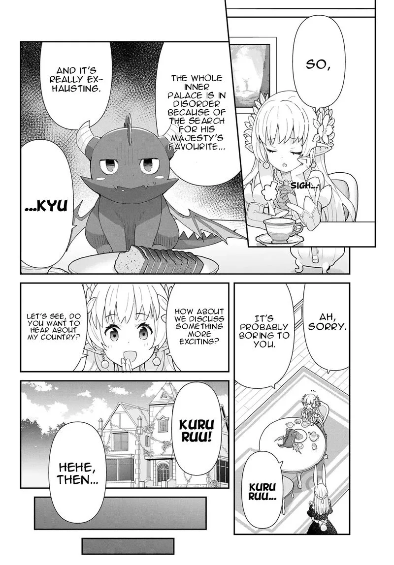 Reiketsu Ryuuou Heika no "Unmei no Tsugai" rashii Desu ga, Koukyuu ni Hikikomorou to Omoimasu Chapter 4.1 page 8
