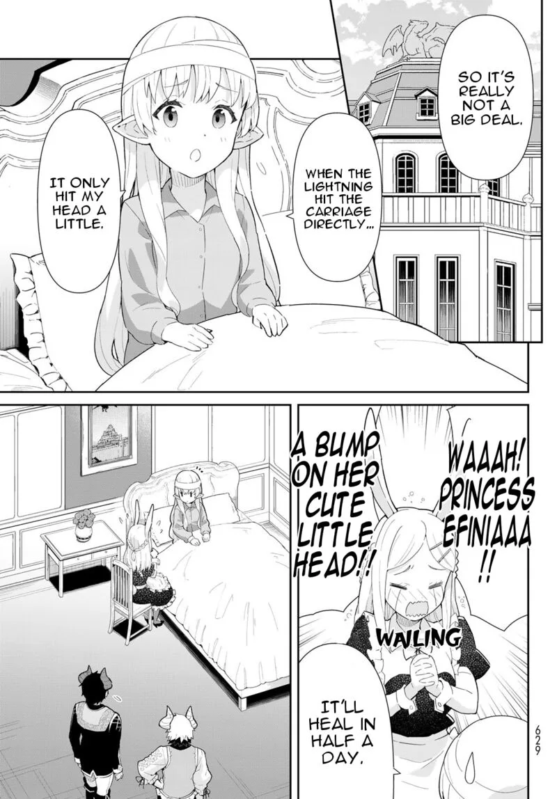 Reiketsu Ryuuou Heika no "Unmei no Tsugai" rashii Desu ga, Koukyuu ni Hikikomorou to Omoimasu Chapter 7.1 page 17