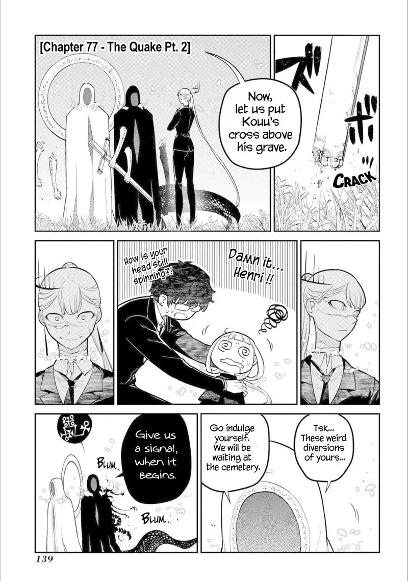 Reincarnation no Kaben Chapter 77 page 1