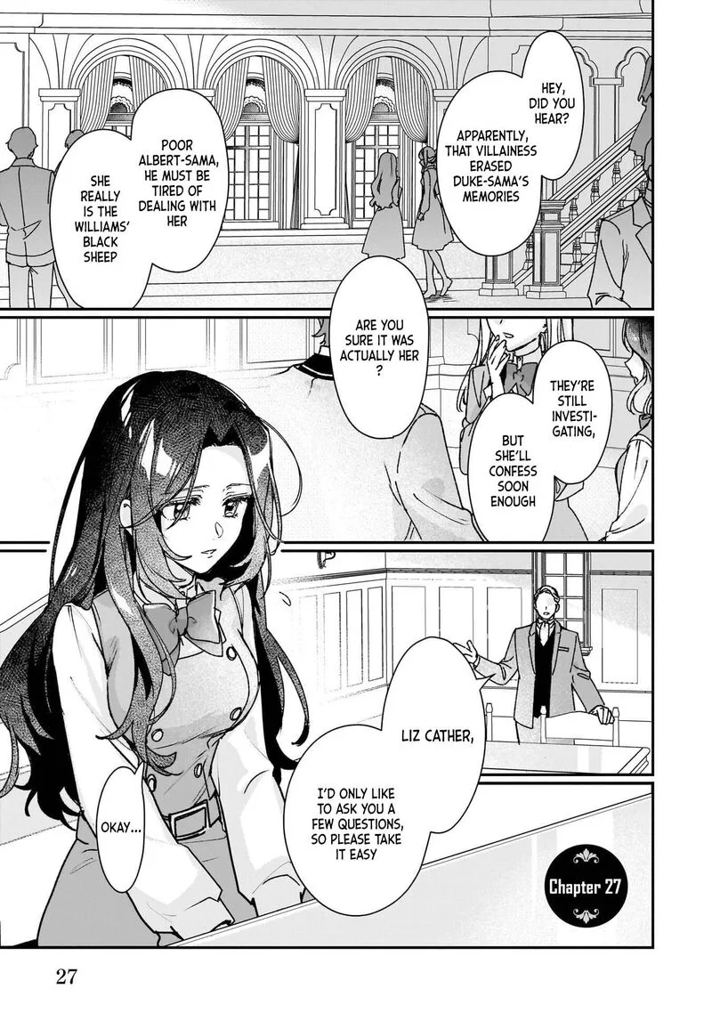 Rekishi ni Nokoru Akujo ni naru zo Chapter 27 page 1