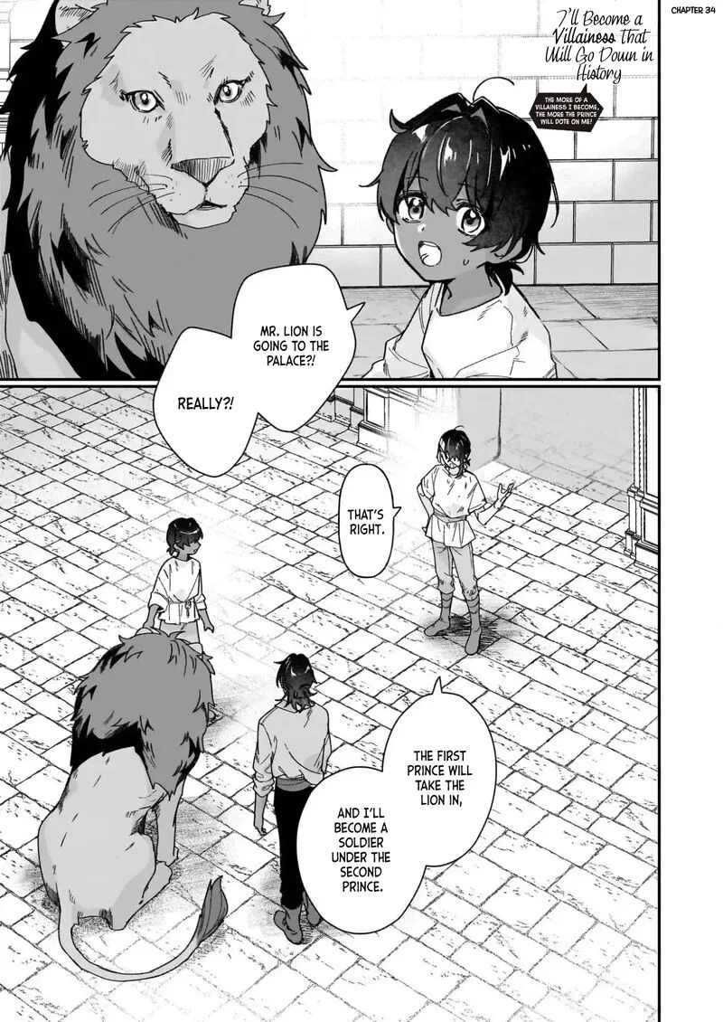 Rekishi ni Nokoru Akujo ni naru zo Chapter 34 page 2