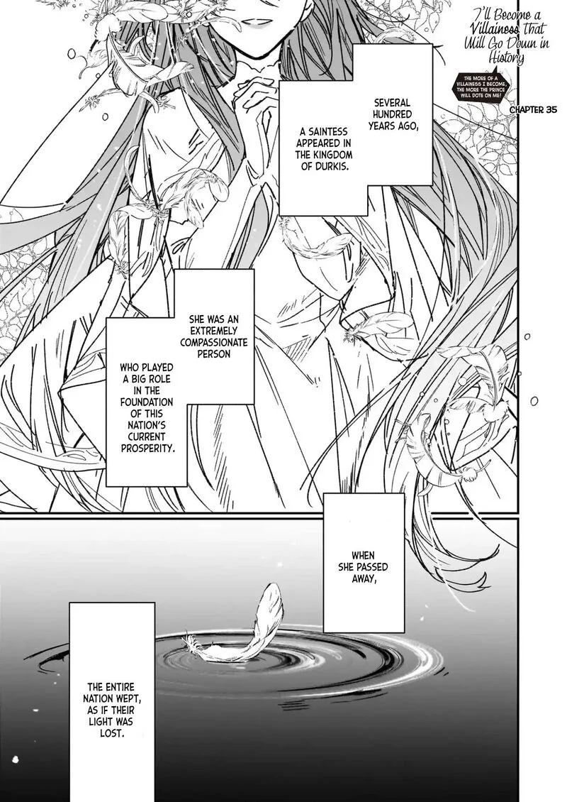 Rekishi ni Nokoru Akujo ni naru zo Chapter 35 page 2