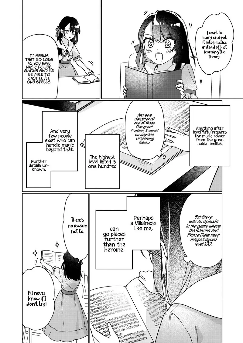Rekishi ni Nokoru Akujo ni naru zo Chapter 4 page 8