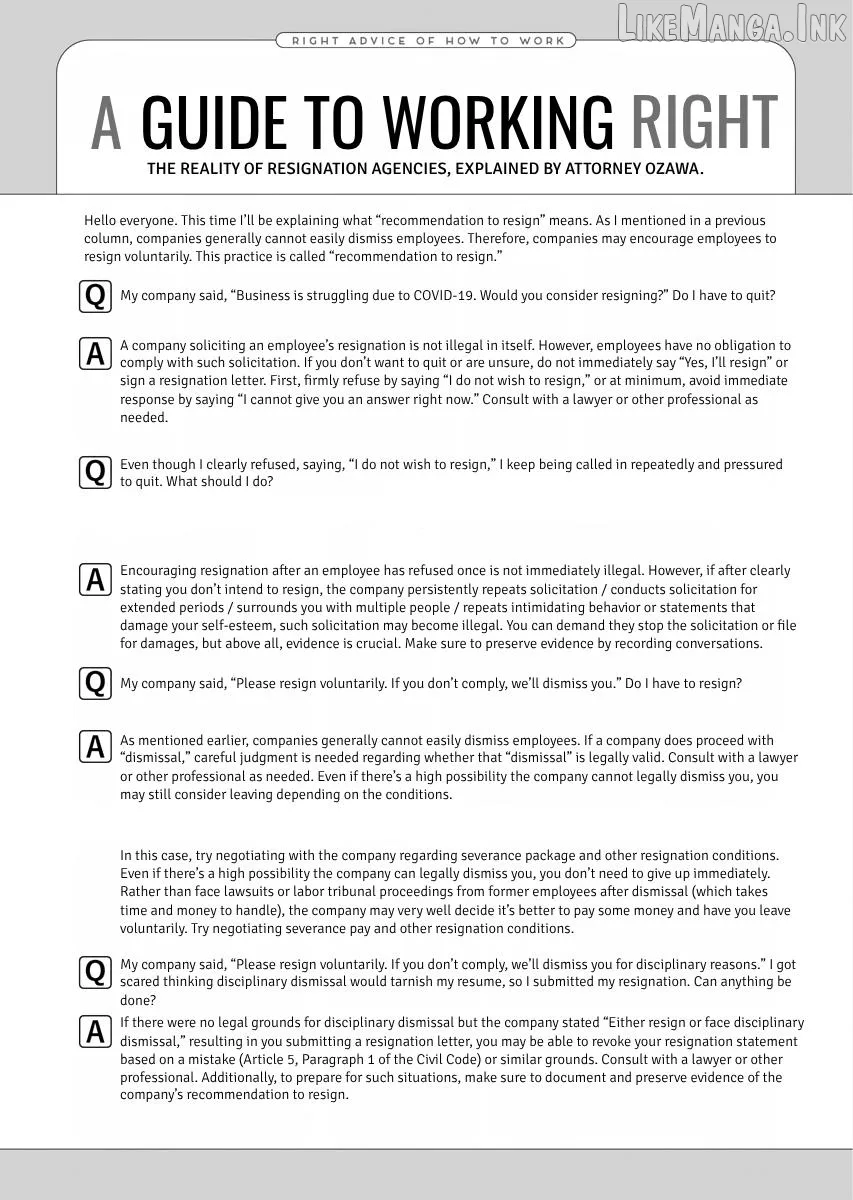 Resignation Agency - The Worker's Last Resort Chapter 16 page 24