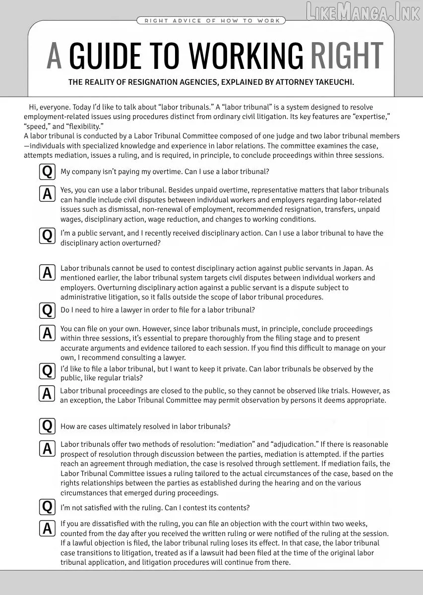 Resignation Agency - The Worker's Last Resort Chapter 35 page 24