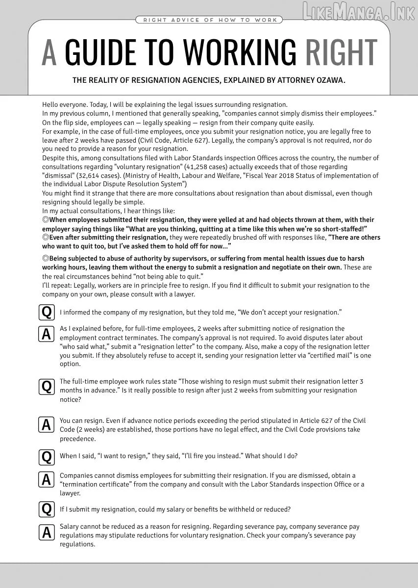Resignation Agency - The Worker's Last Resort Chapter 7 page 25