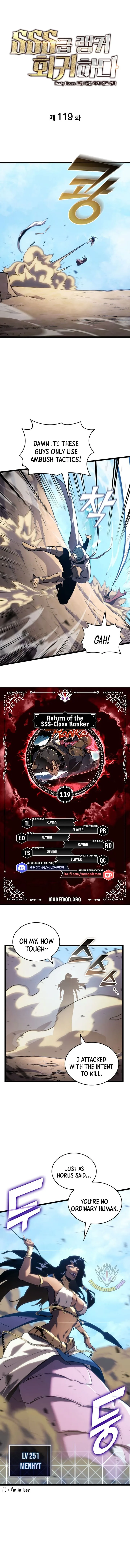 Return of the SSS-Class Ranker Chapter 119 page 1