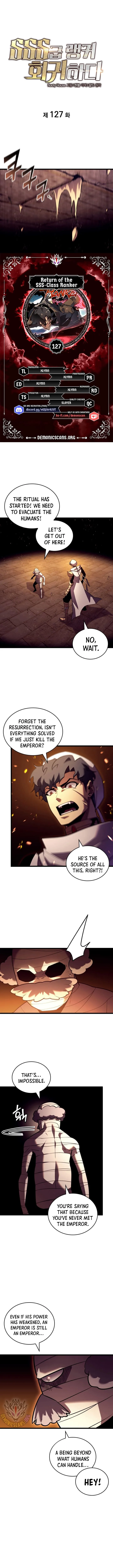 Return of the SSS-Class Ranker Chapter 127 page 1