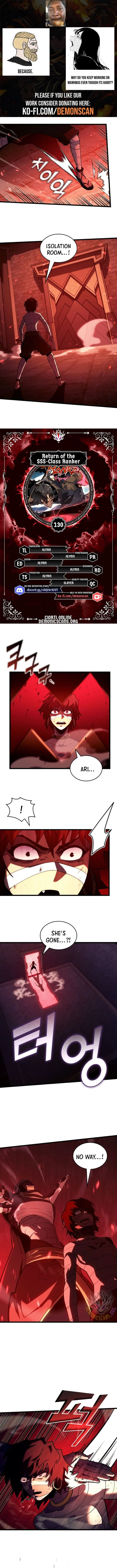 Return of the SSS-Class Ranker Chapter 130 page 1