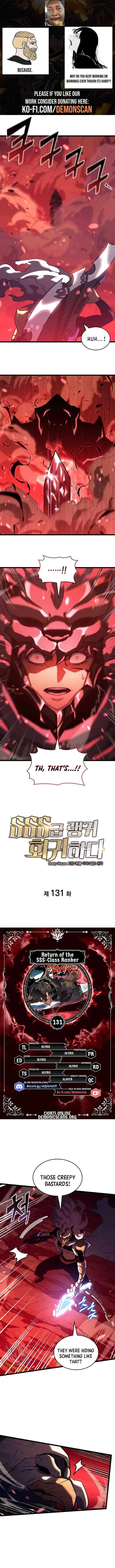 Return of the SSS-Class Ranker Chapter 131 page 1