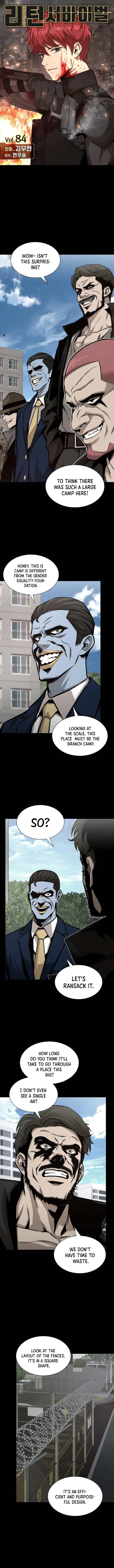 Return Survival Chapter 84 page 1