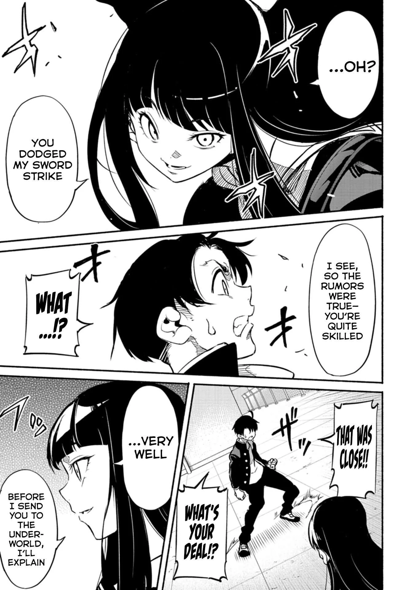Returned from Another World, Earth Turned Out to Be Quite the Fantasy Too. Also, Losing Heroines, Stop Looking This Way Chapter 1 page 34