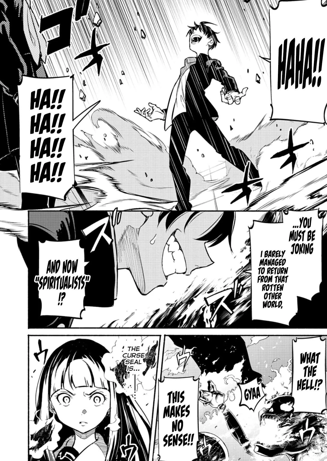 Returned from Another World, Earth Turned Out to Be Quite the Fantasy Too. Also, Losing Heroines, Stop Looking This Way Chapter 1 page 41