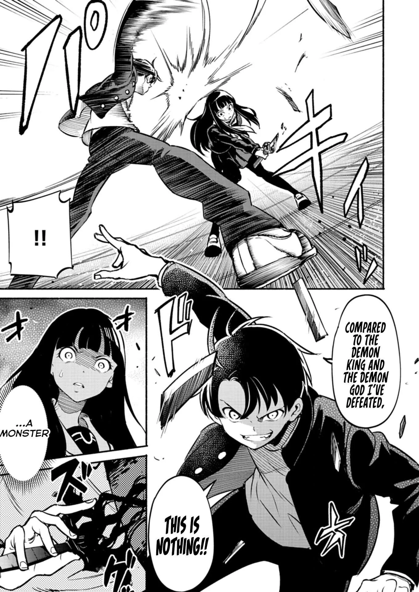 Returned from Another World, Earth Turned Out to Be Quite the Fantasy Too. Also, Losing Heroines, Stop Looking This Way Chapter 1 page 46
