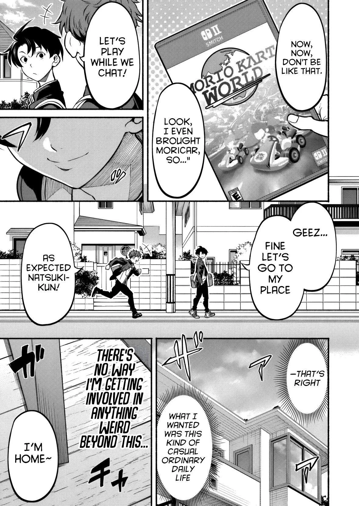 Returned from Another World, Earth Turned Out to Be Quite the Fantasy Too. Also, Losing Heroines, Stop Looking This Way Chapter 10 page 10