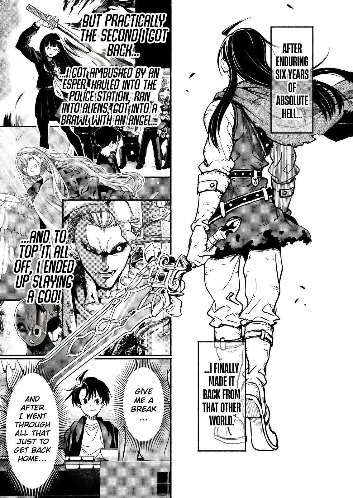 Returned from Another World, Earth Turned Out to Be Quite the Fantasy Too. Also, Losing Heroines, Stop Looking This Way Chapter 16 page 26