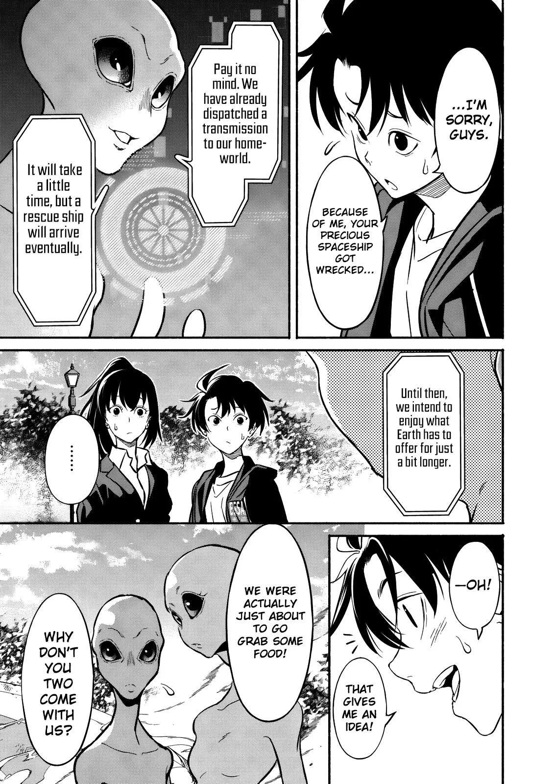 Returned from Another World, Earth Turned Out to Be Quite the Fantasy Too. Also, Losing Heroines, Stop Looking This Way Chapter 16 page 16
