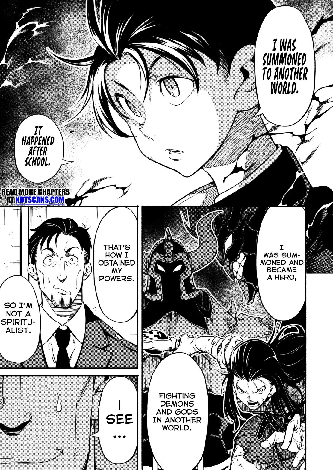 Returned from Another World, Earth Turned Out to Be Quite the Fantasy Too. Also, Losing Heroines, Stop Looking This Way Chapter 2.1 page 14