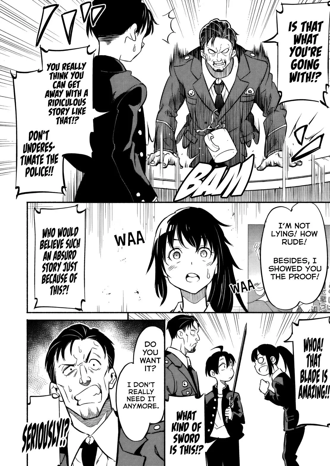 Returned from Another World, Earth Turned Out to Be Quite the Fantasy Too. Also, Losing Heroines, Stop Looking This Way Chapter 2.1 page 15