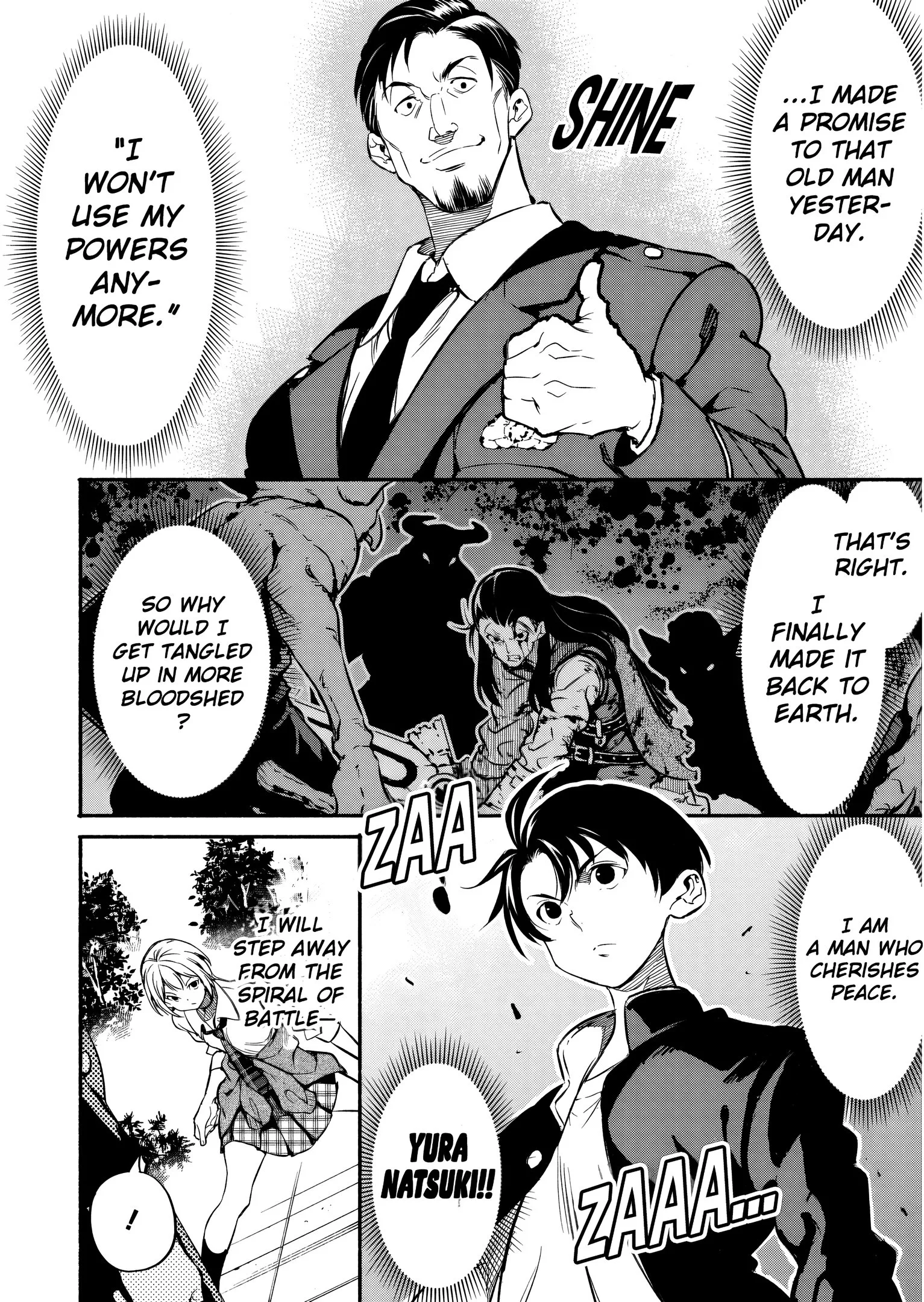 Returned from Another World, Earth Turned Out to Be Quite the Fantasy Too. Also, Losing Heroines, Stop Looking This Way Chapter 2.2 page 10
